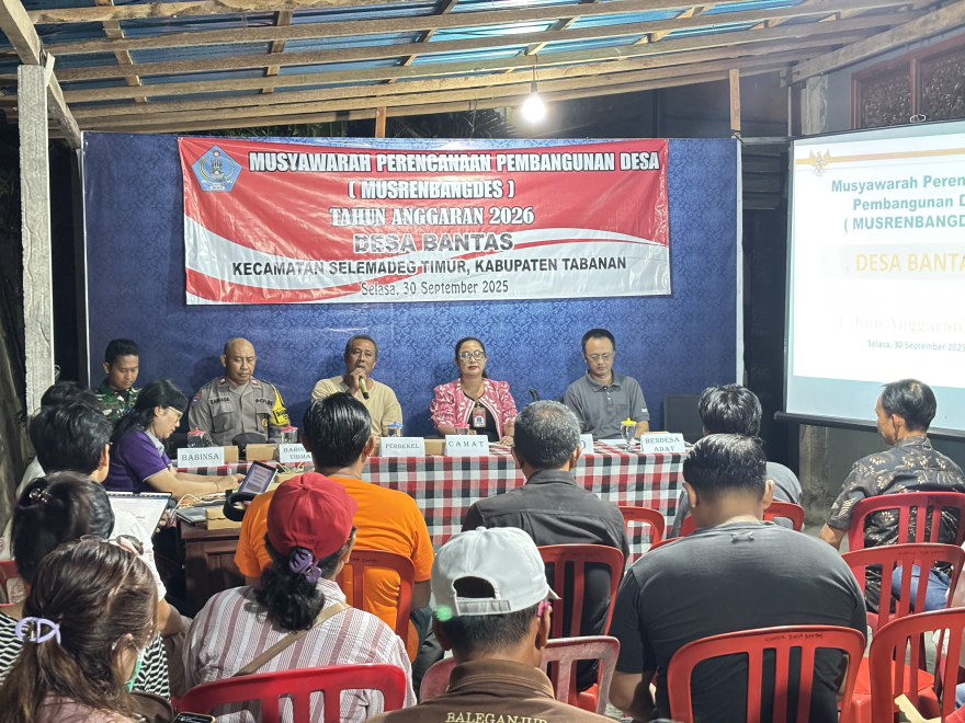 MUSYAWARAH PERENCANAAN PEMBANGUNAN DESA